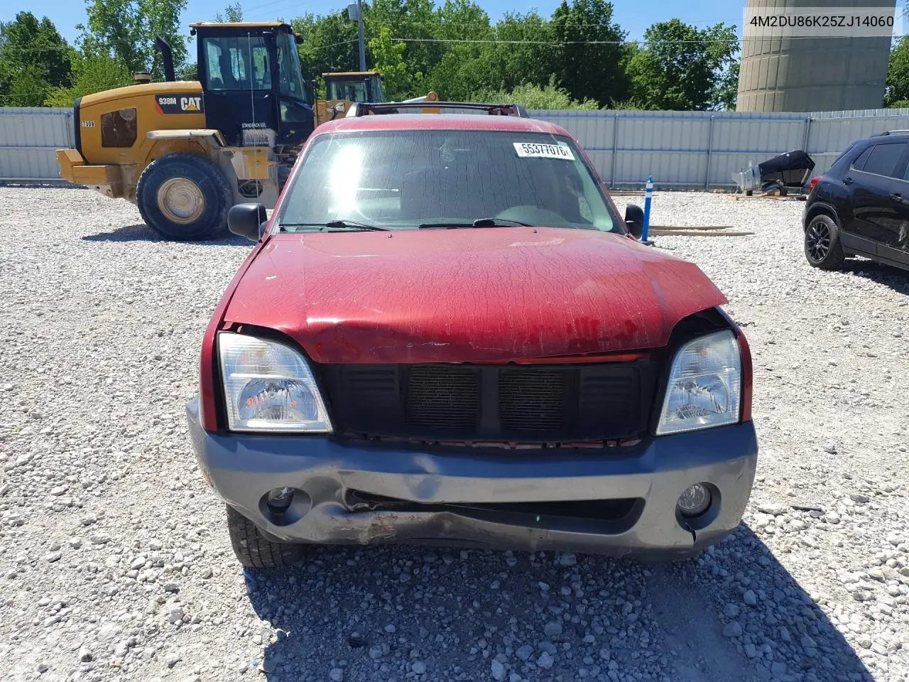 2005 Mercury Mountaineer VIN: 4M2DU86K25ZJ14060 Lot: 55377076
