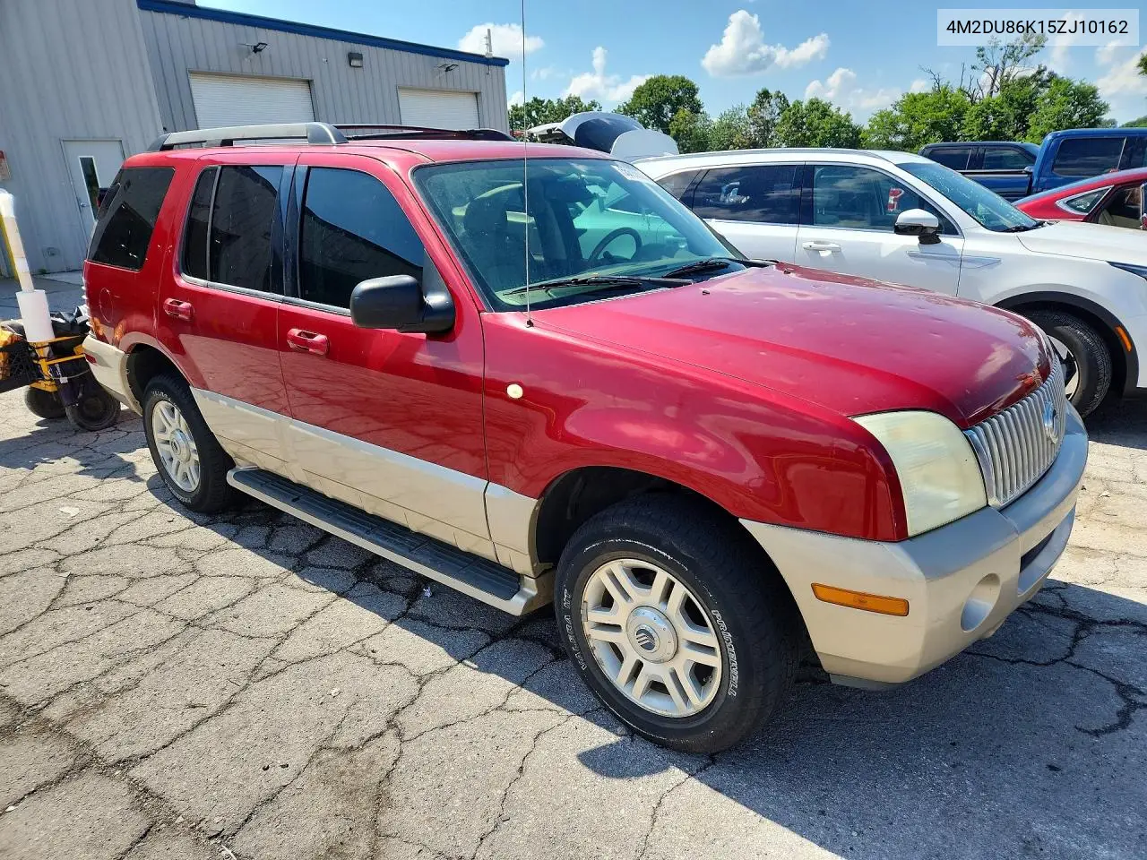 2005 Mercury Mountaineer VIN: 4M2DU86K15ZJ10162 Lot: 55699006