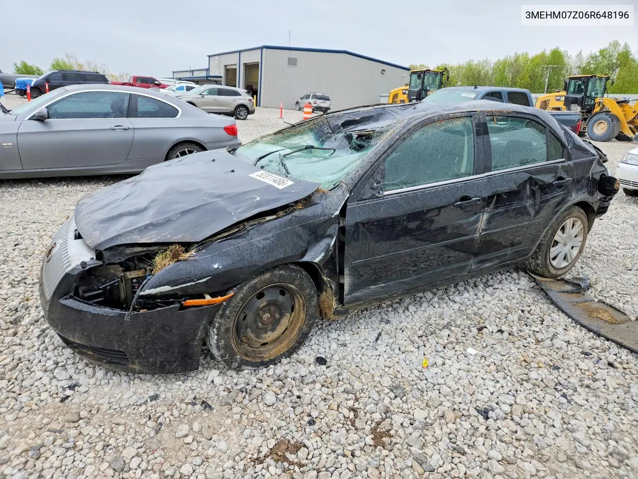 2006 Mercury Milan VIN: 3MEHM07Z06R648196 Lot: 52811486