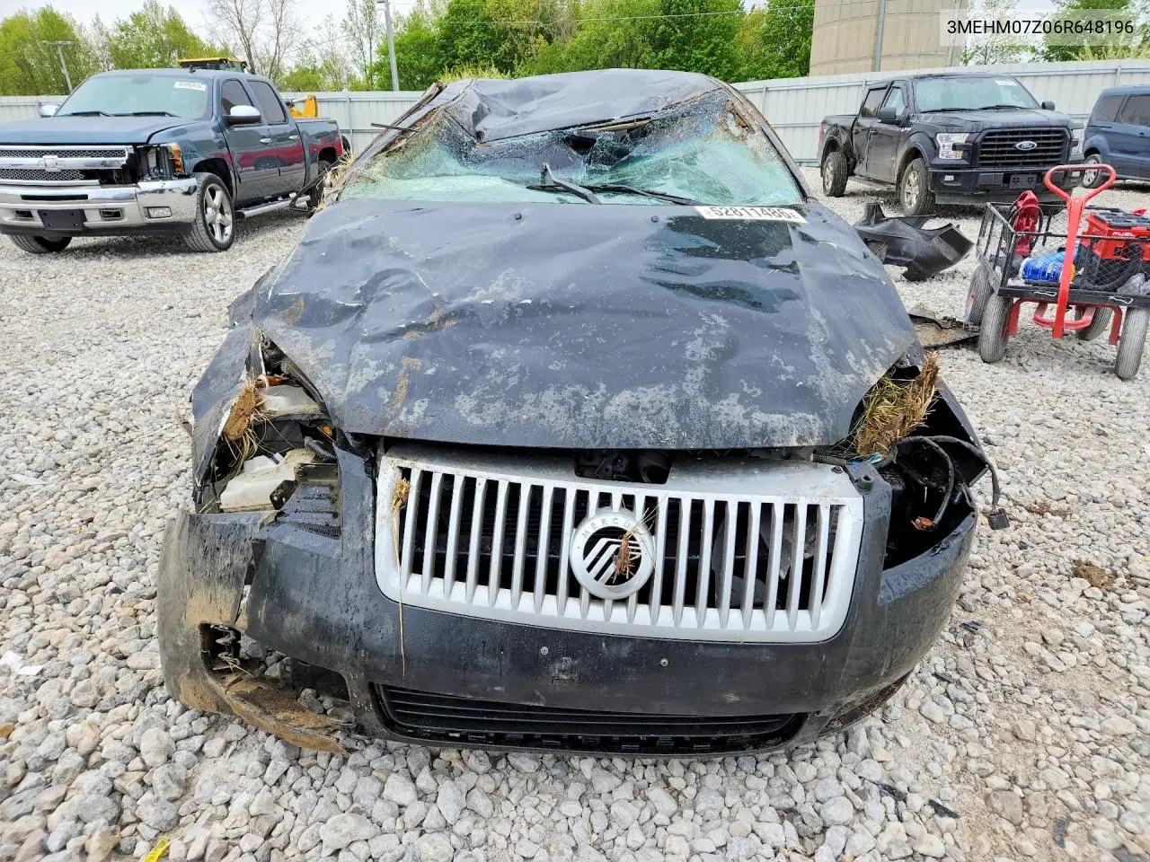 2006 Mercury Milan VIN: 3MEHM07Z06R648196 Lot: 52811486