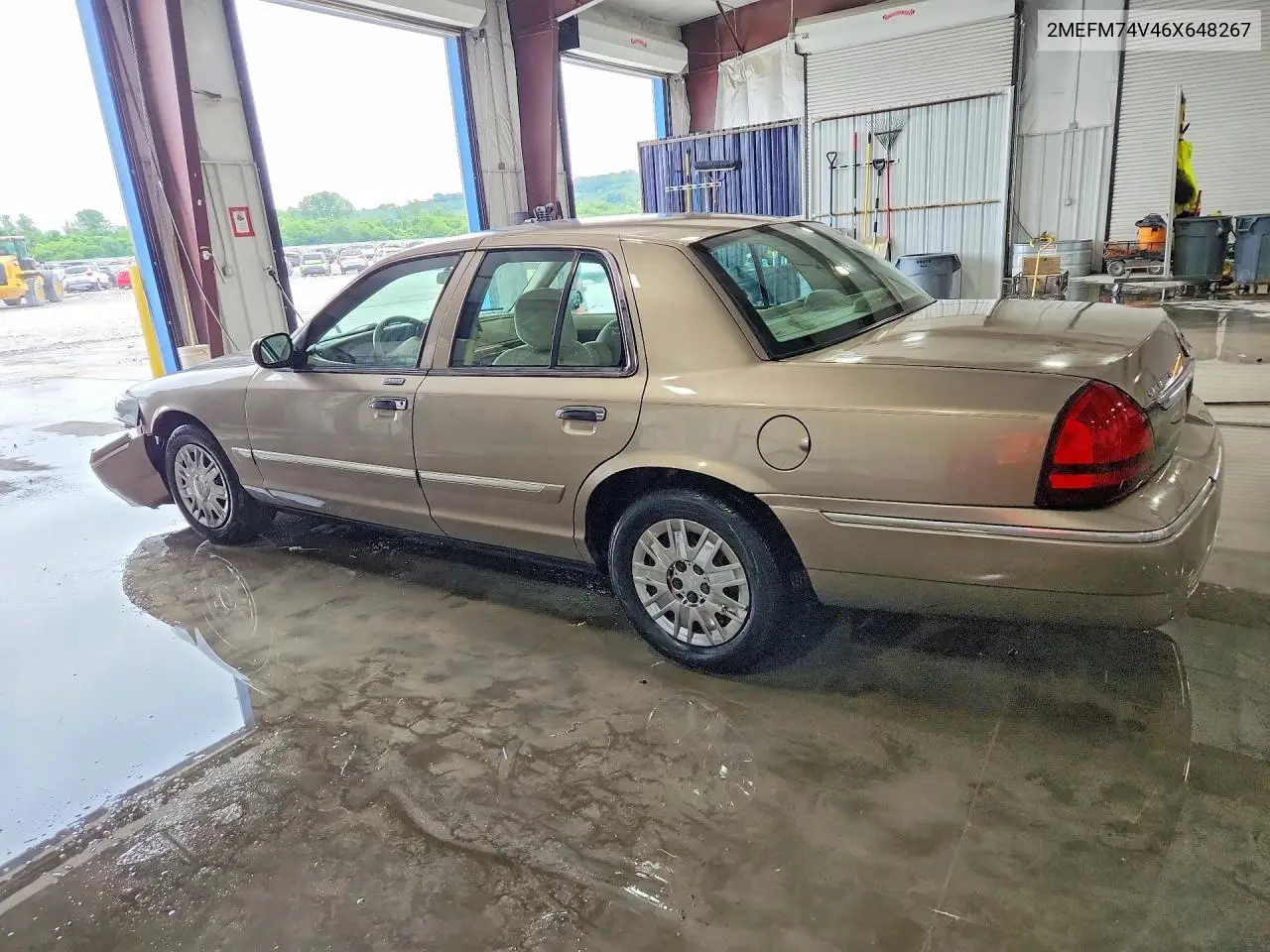 2006 Mercury Grand Marquis Gs VIN: 2MEFM74V46X648267 Lot: 54791976