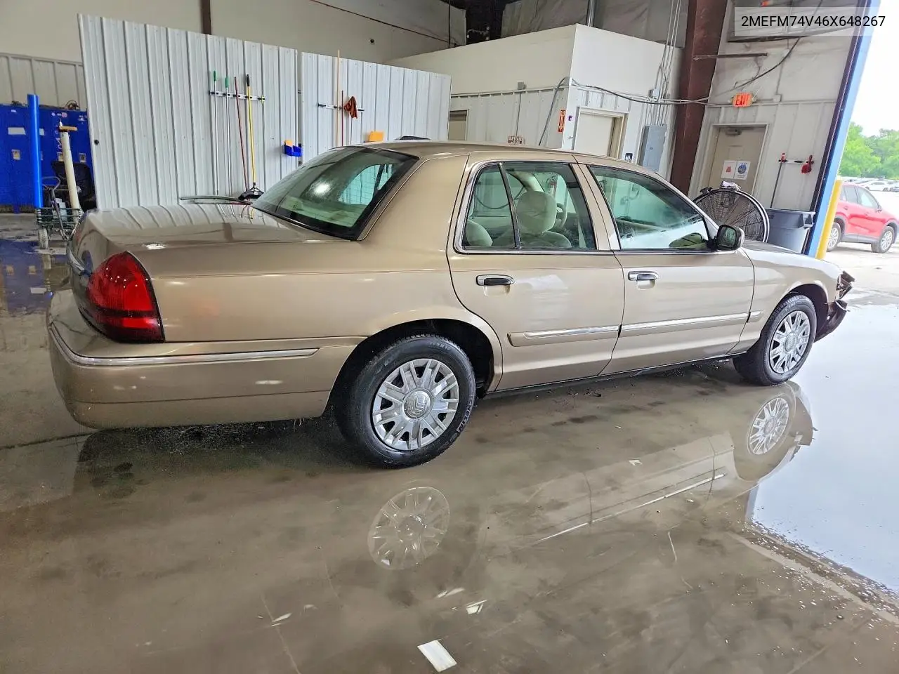 2006 Mercury Grand Marquis Gs VIN: 2MEFM74V46X648267 Lot: 54791976