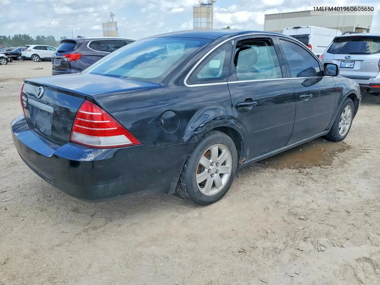 2006 Mercury Montego Luxury VIN: 1MEFM40196G605650 Lot: 57012216