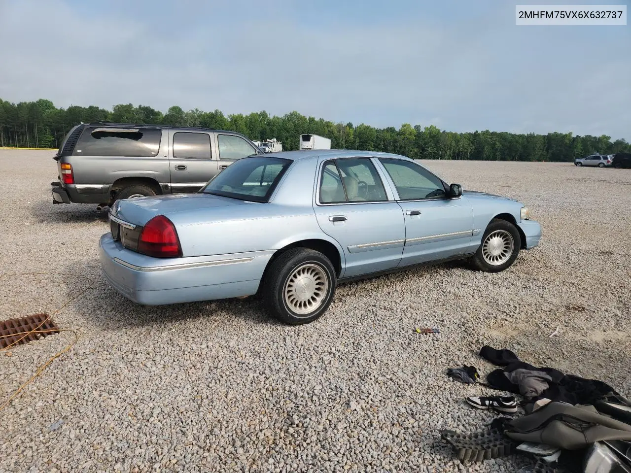 2006 Mercury Grand Marquis Ls VIN: 2MHFM75VX6X632737 Lot: 59000366