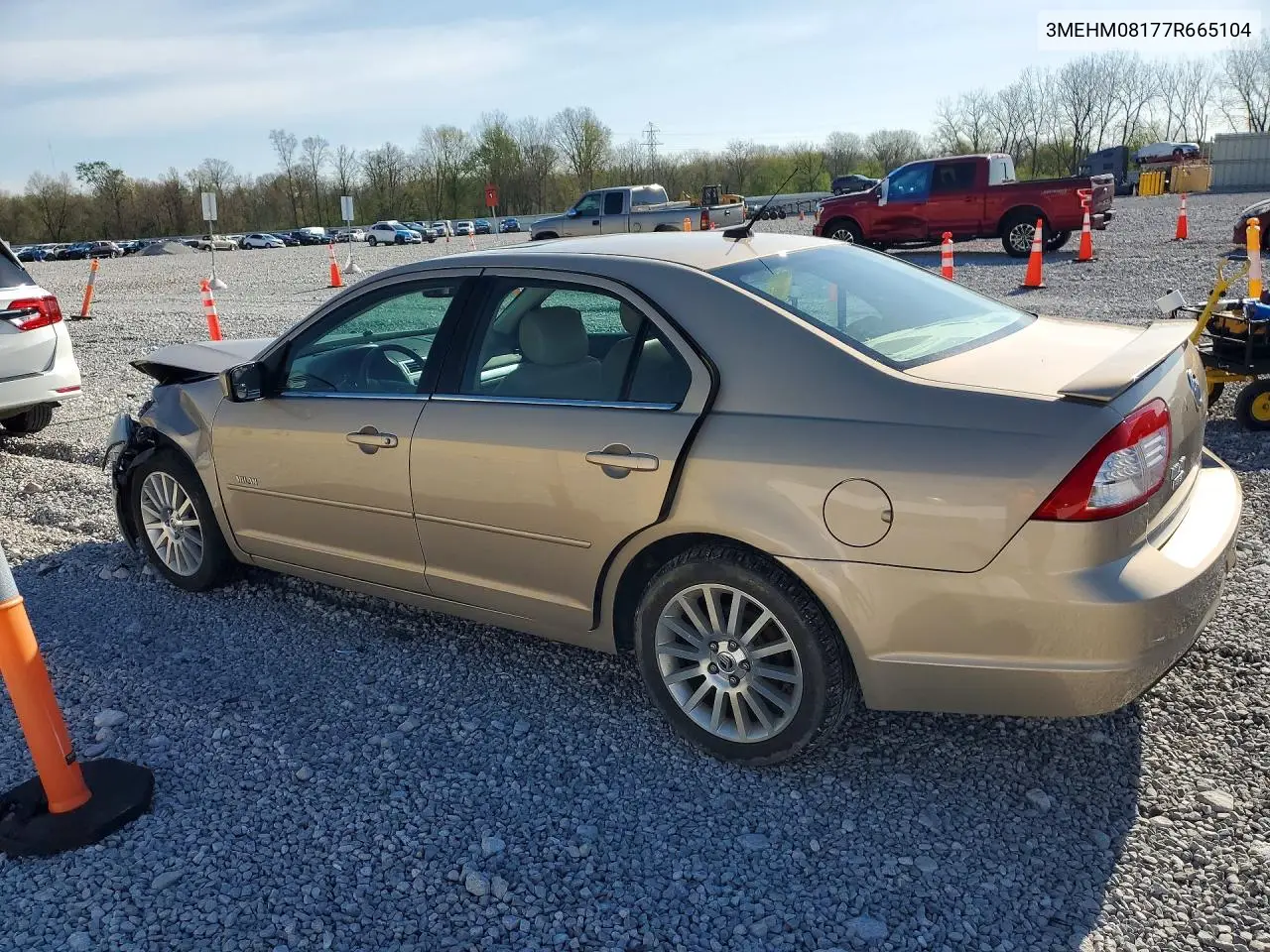 2007 Mercury Milan Premier VIN: 3MEHM08177R665104 Lot: 49332126