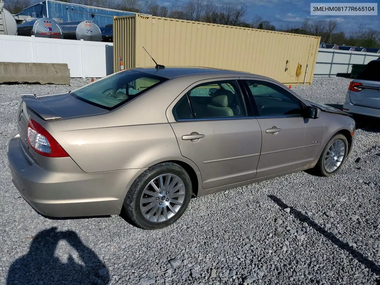 2007 Mercury Milan Premier VIN: 3MEHM08177R665104 Lot: 49332126