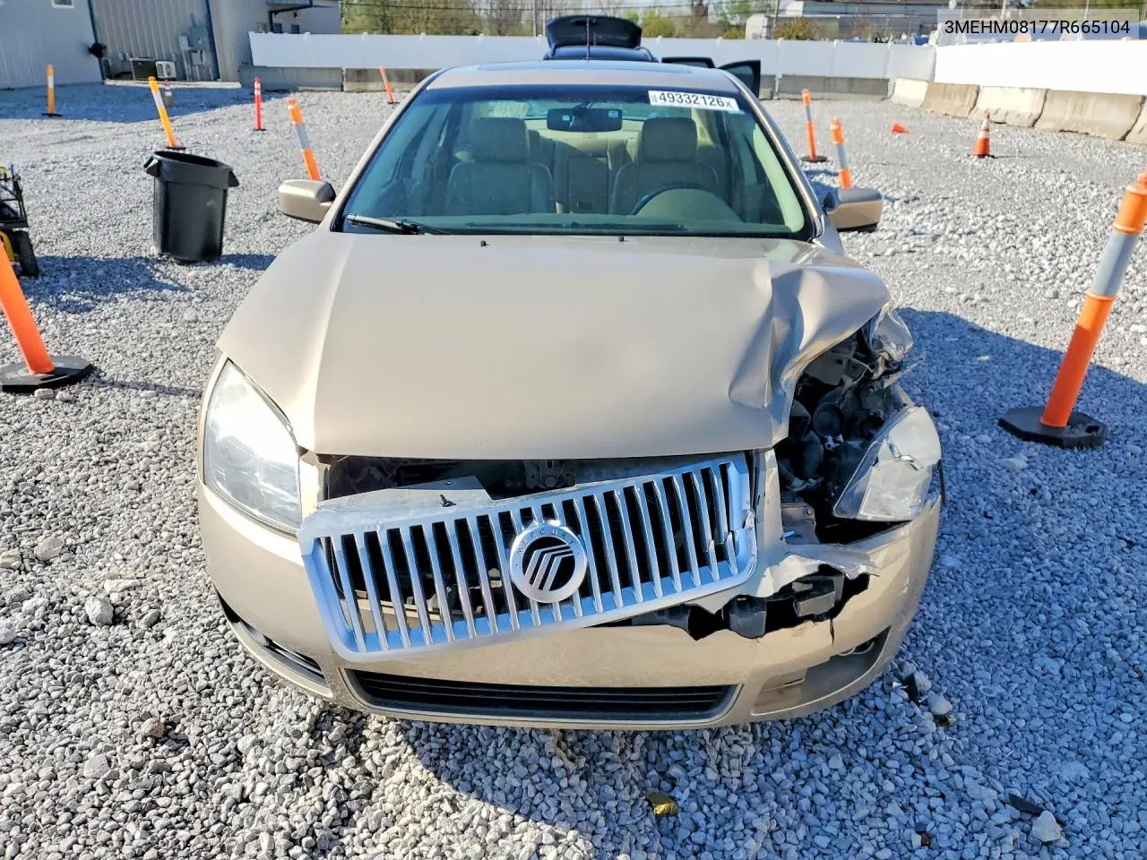 2007 Mercury Milan Premier VIN: 3MEHM08177R665104 Lot: 49332126