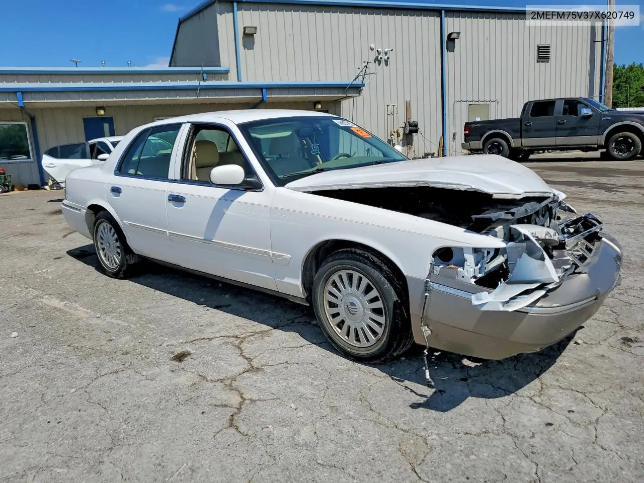 2007 Mercury Grand Marquis Ls VIN: 2MEFM75V37X620749 Lot: 56655256