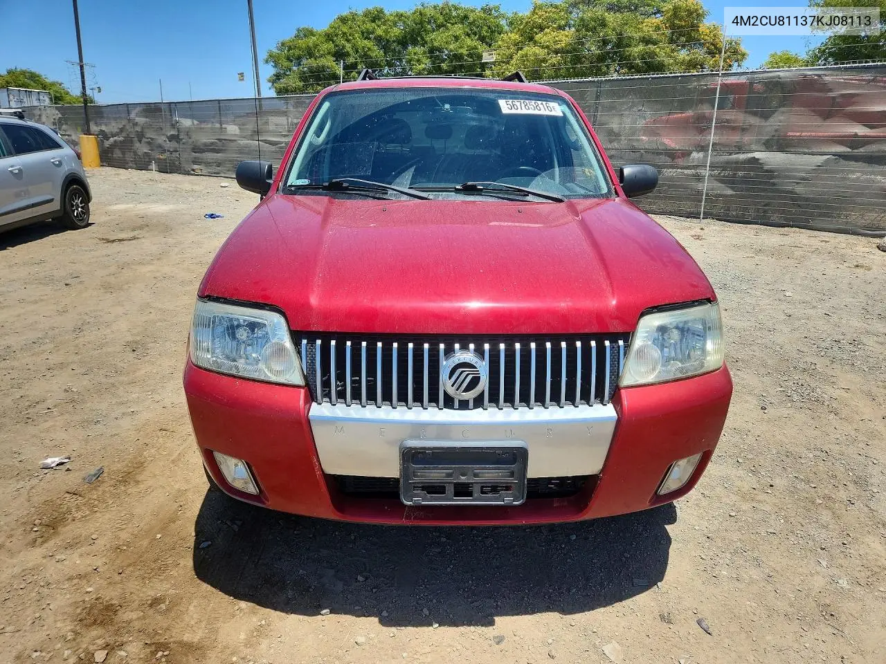 2007 Mercury Mariner Luxury VIN: 4M2CU81137KJ08113 Lot: 56785816