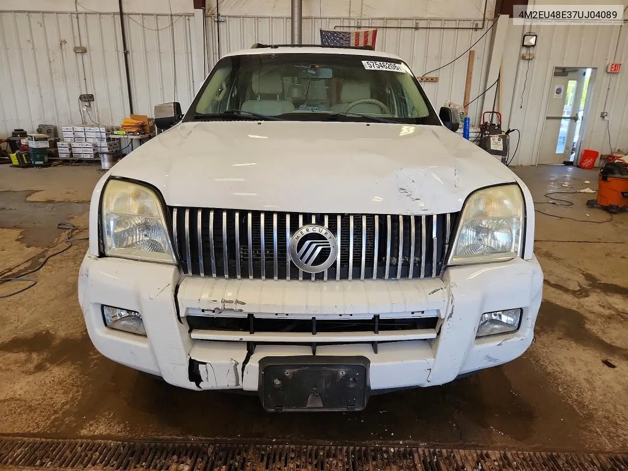 2007 Mercury Mountaineer Premier VIN: 4M2EU48E37UJ04089 Lot: 57546206