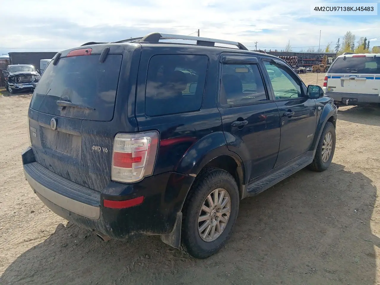 2008 Mercury Mariner Premier VIN: 4M2CU97138KJ45483 Lot: 53884576