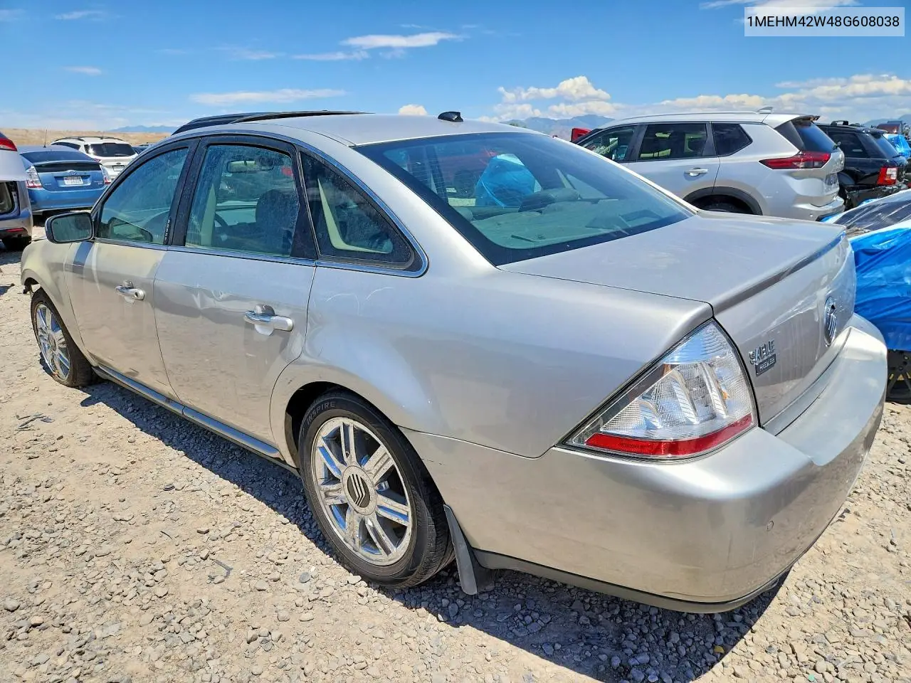2008 Mercury Sable Premier VIN: 1MEHM42W48G608038 Lot: 55062986