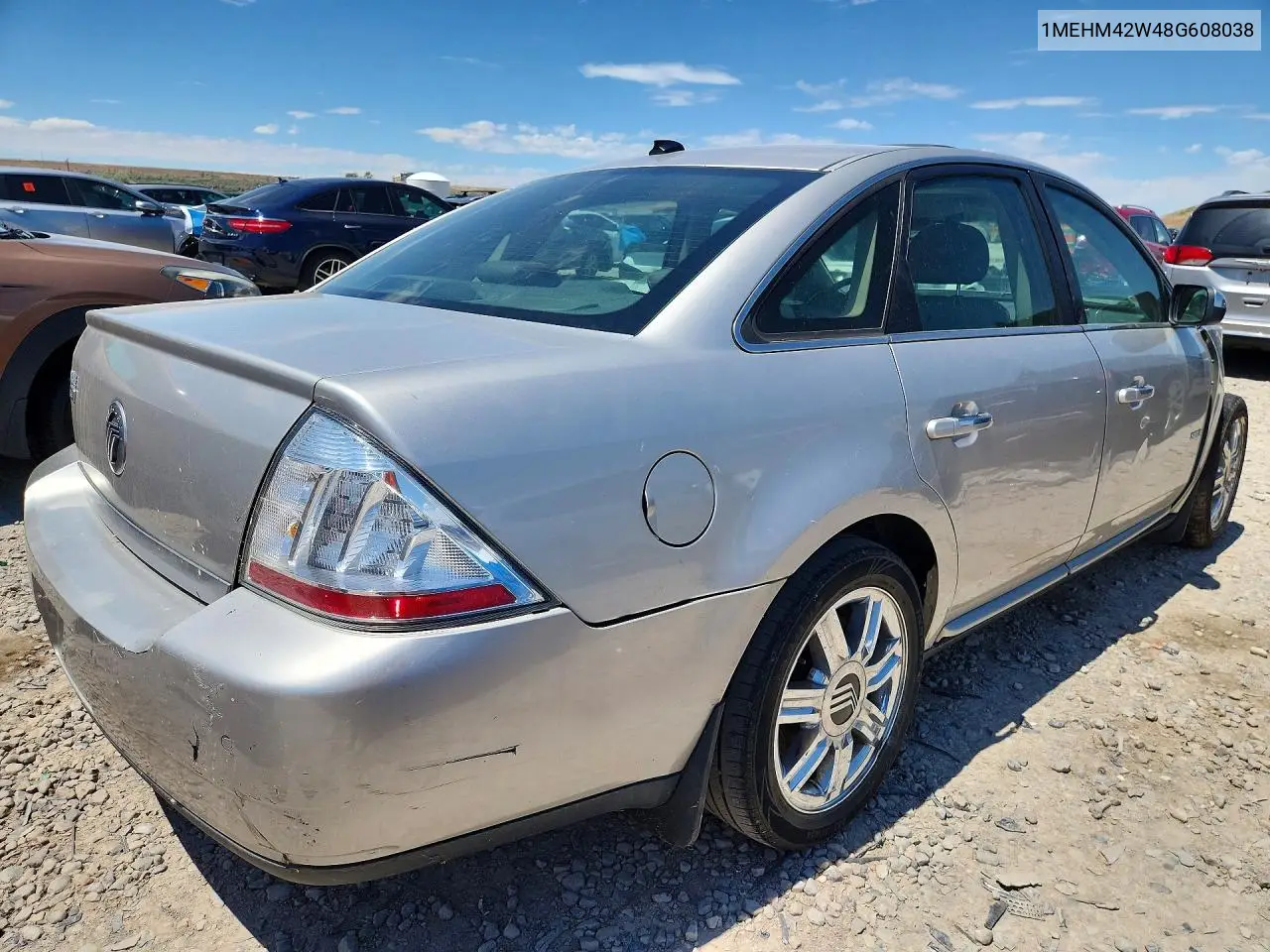 2008 Mercury Sable Premier VIN: 1MEHM42W48G608038 Lot: 55062986