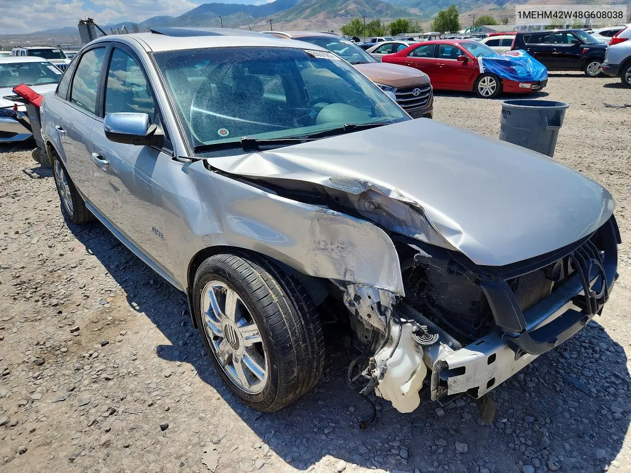 2008 Mercury Sable Premier VIN: 1MEHM42W48G608038 Lot: 55062986