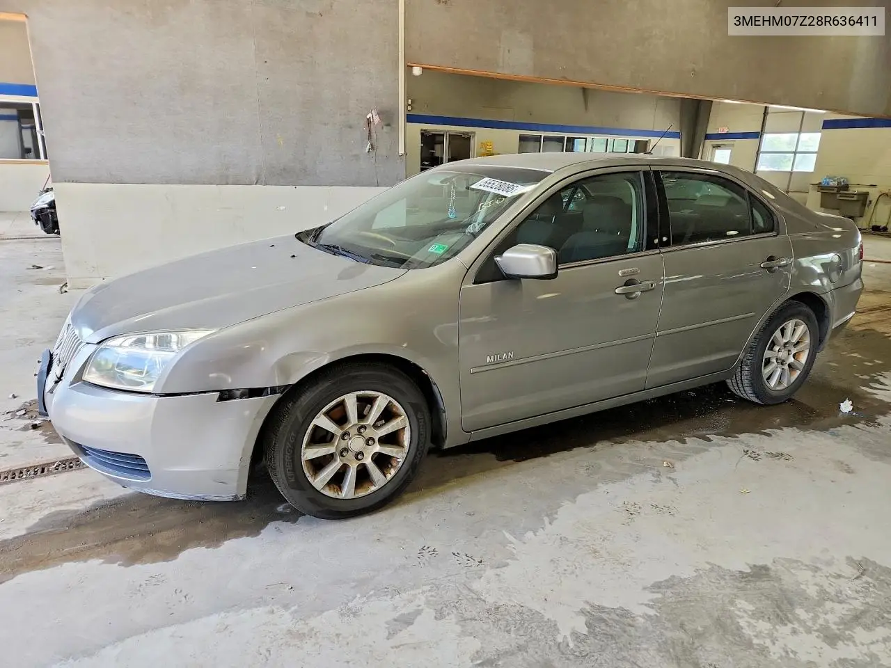 2008 Mercury Milan VIN: 3MEHM07Z28R636411 Lot: 55528086