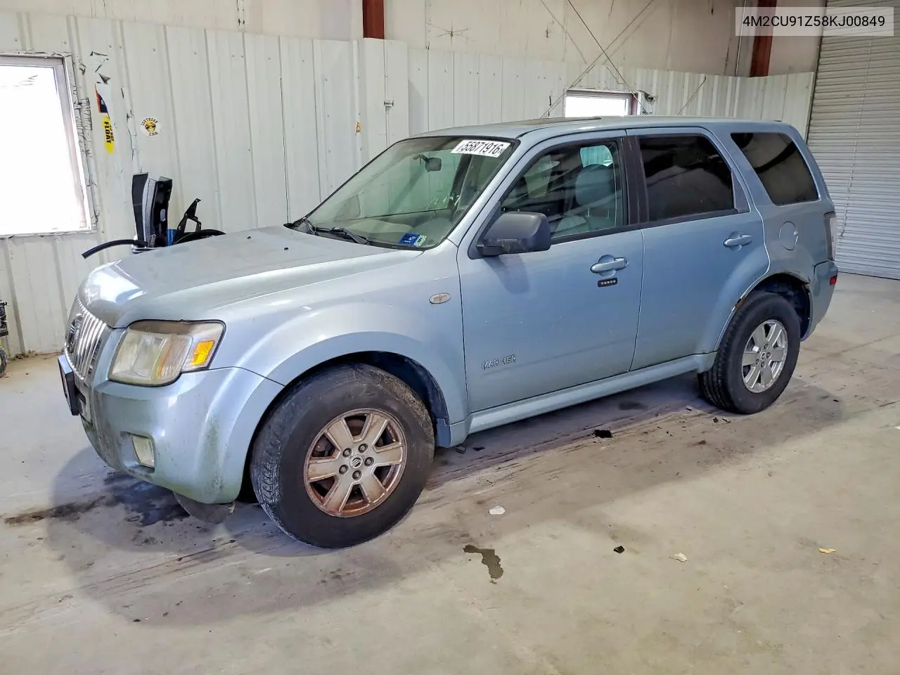 2008 Mercury Mariner VIN: 4M2CU91Z58KJ00849 Lot: 55871916