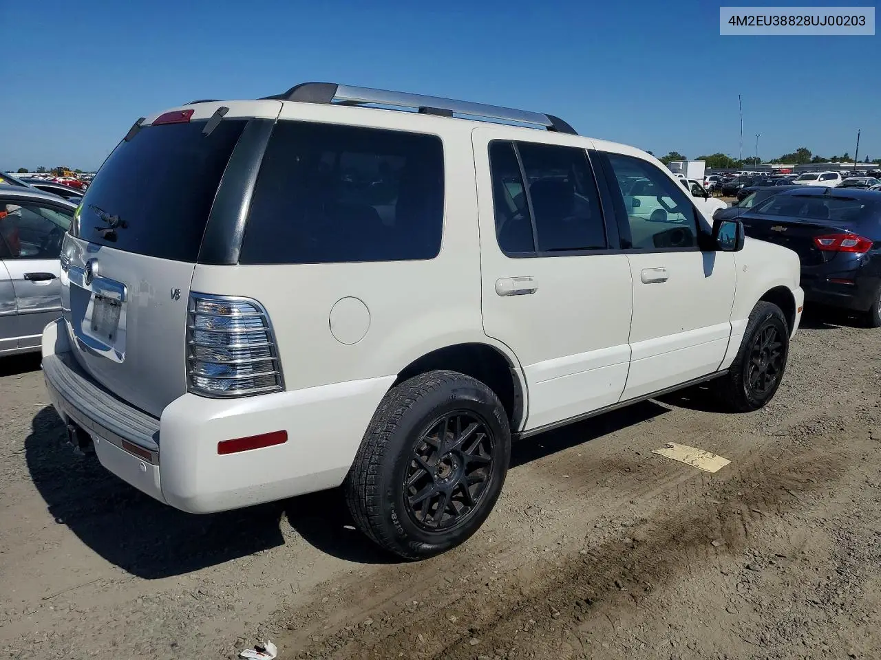 2008 Mercury Mountaineer Premier VIN: 4M2EU38828UJ00203 Lot: 56180766