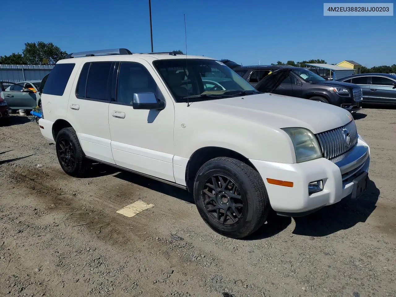 2008 Mercury Mountaineer Premier VIN: 4M2EU38828UJ00203 Lot: 56180766