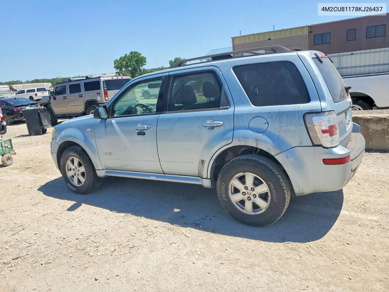 2008 Mercury Mariner VIN: 4M2CU81178KJ26437 Lot: 57076216