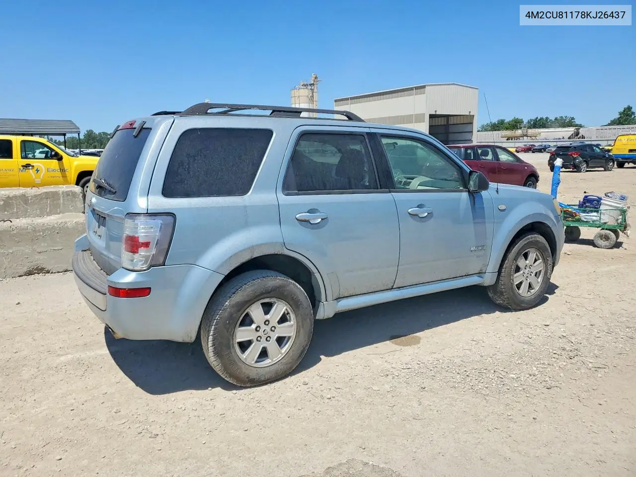 2008 Mercury Mariner VIN: 4M2CU81178KJ26437 Lot: 57076216