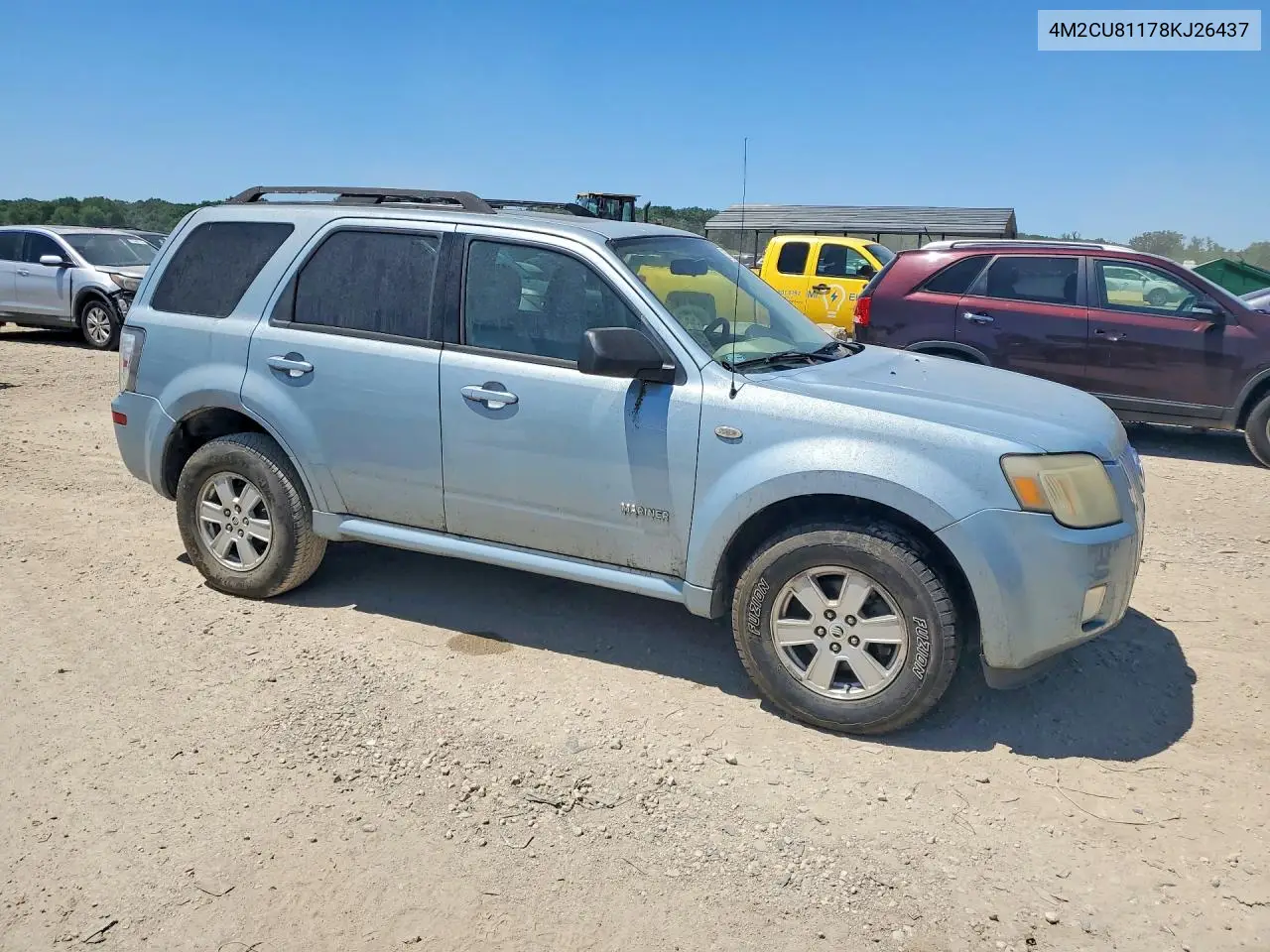 2008 Mercury Mariner VIN: 4M2CU81178KJ26437 Lot: 57076216