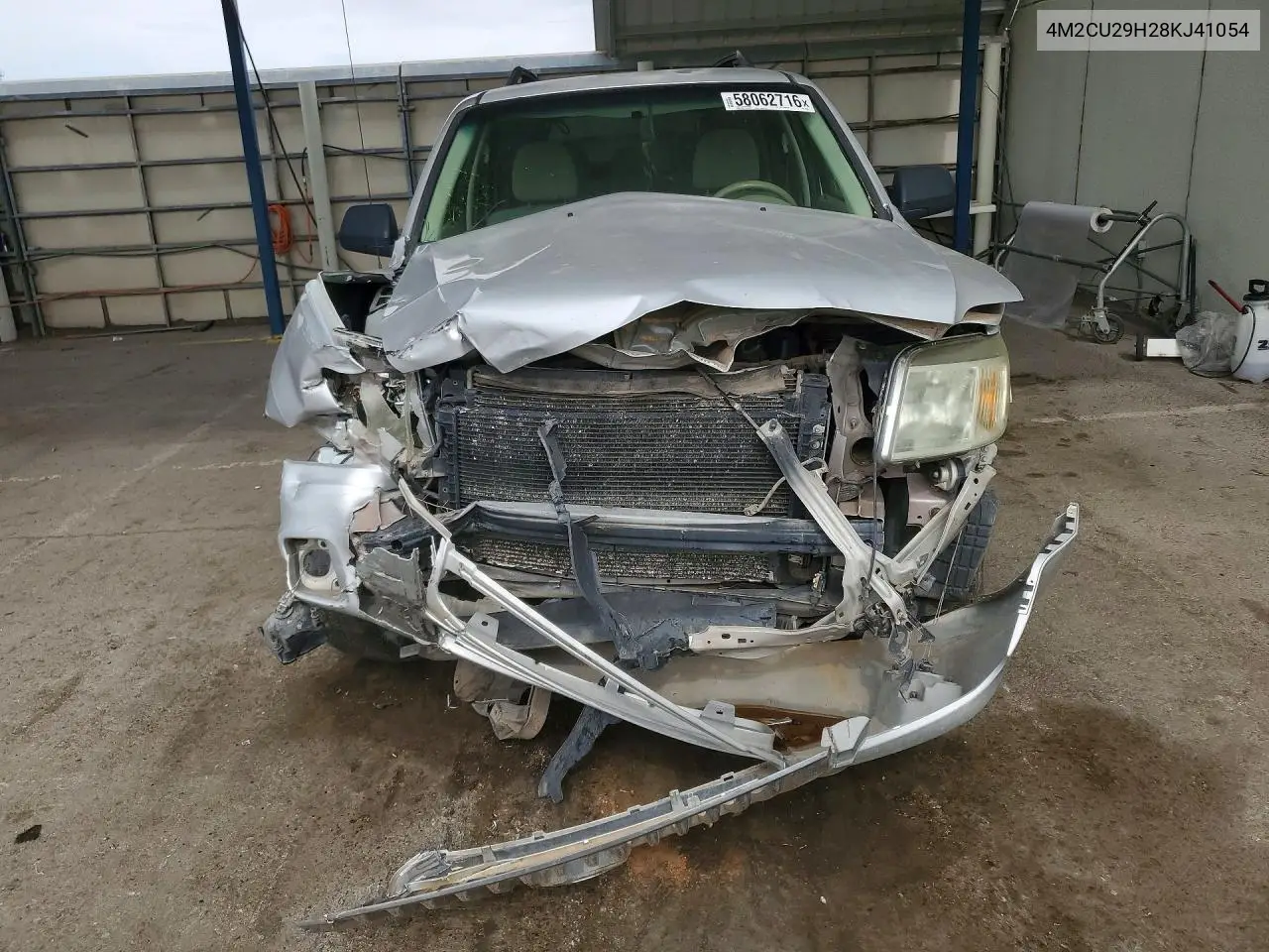2008 Mercury Mariner Hev VIN: 4M2CU29H28KJ41054 Lot: 58062716