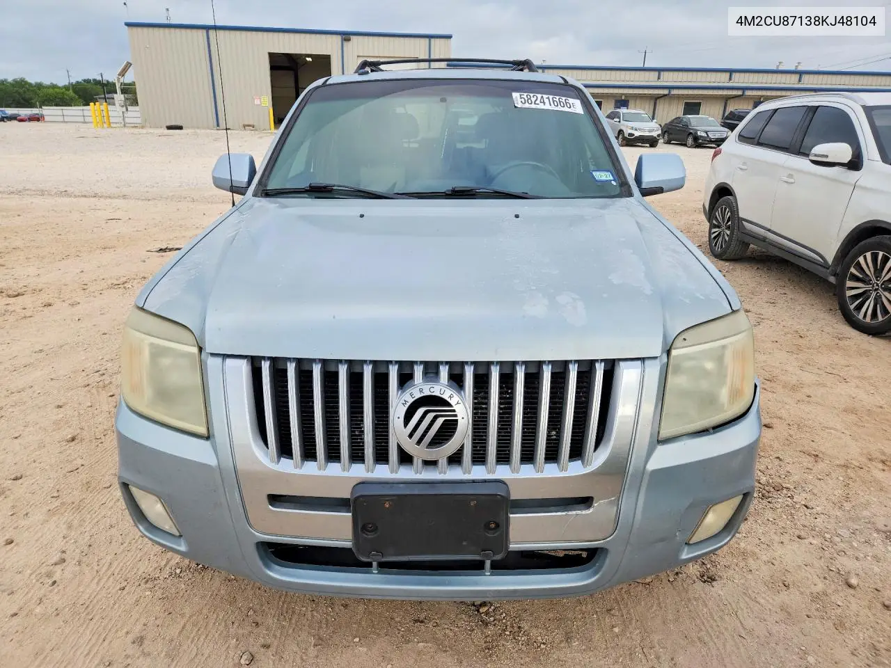 2008 Mercury Mariner Premier VIN: 4M2CU87138KJ48104 Lot: 58241666