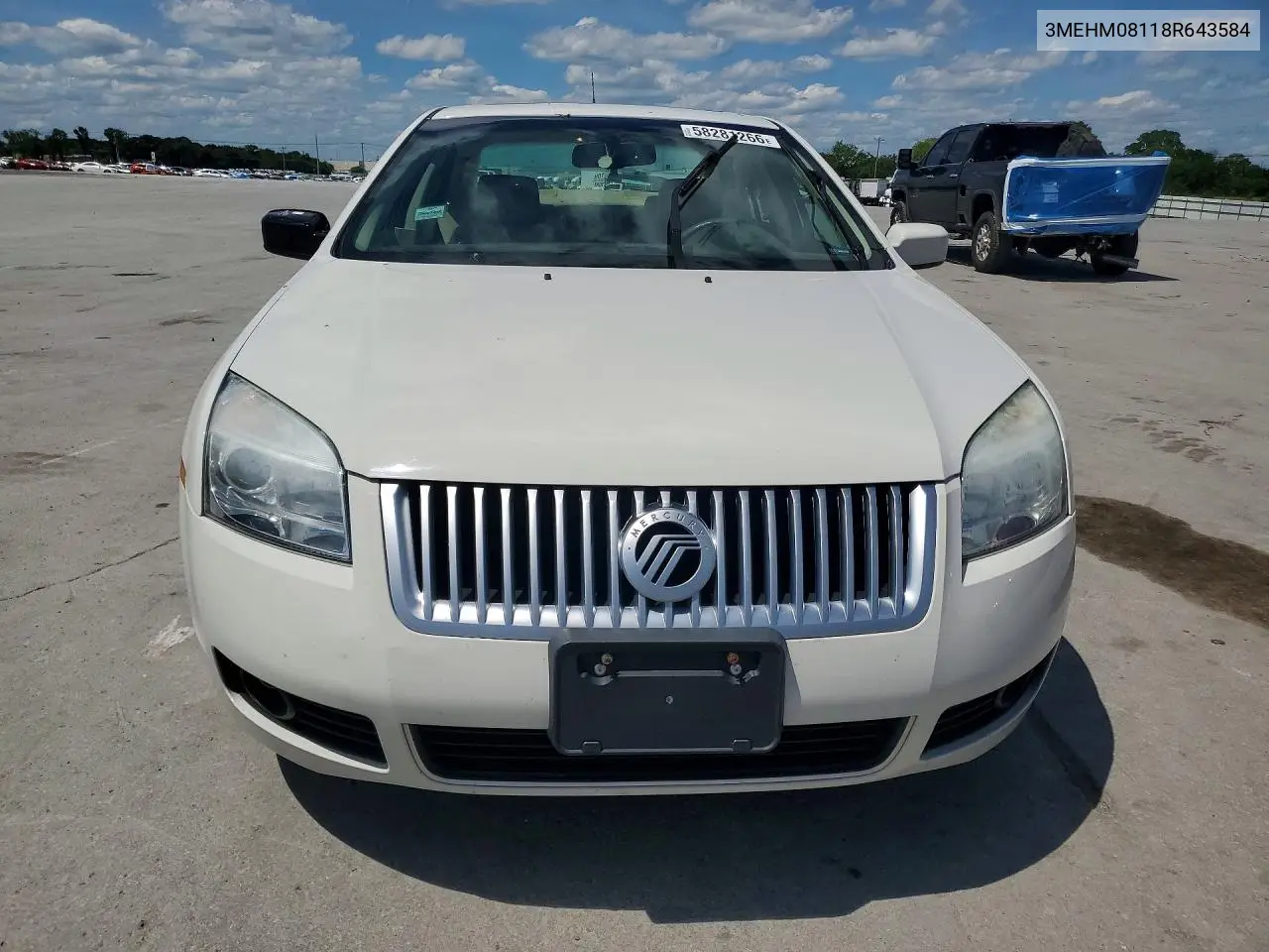 2008 Mercury Milan Premier VIN: 3MEHM08118R643584 Lot: 58281266