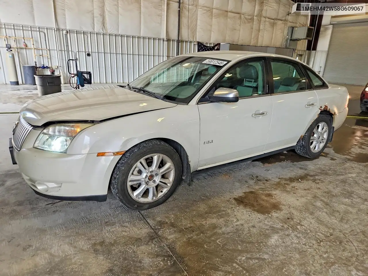 2008 Mercury Sable Premier VIN: 1MEHM42W58G609067 Lot: 59812546