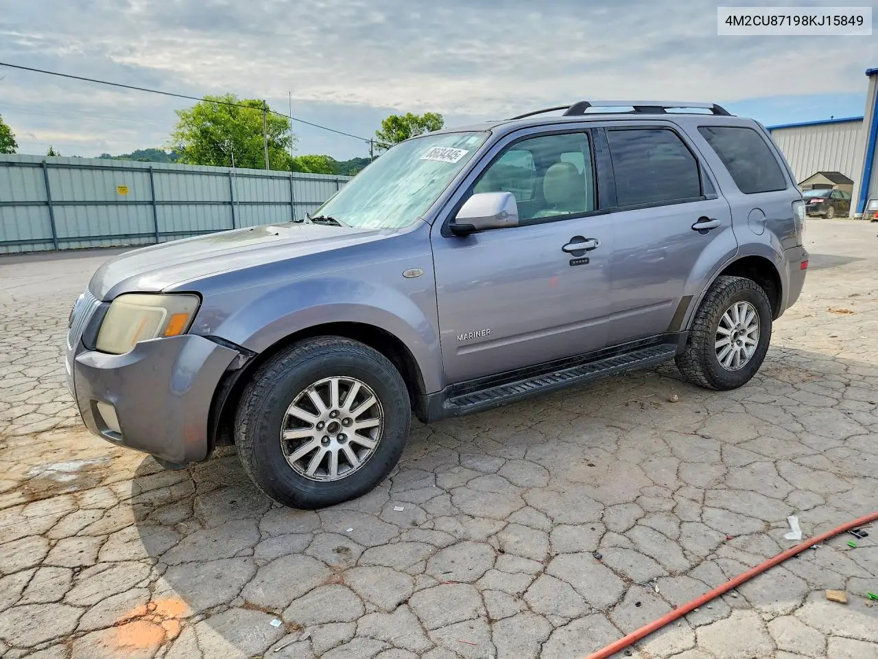 2008 Mercury Mariner Premier VIN: 4M2CU87198KJ15849 Lot: 85634345