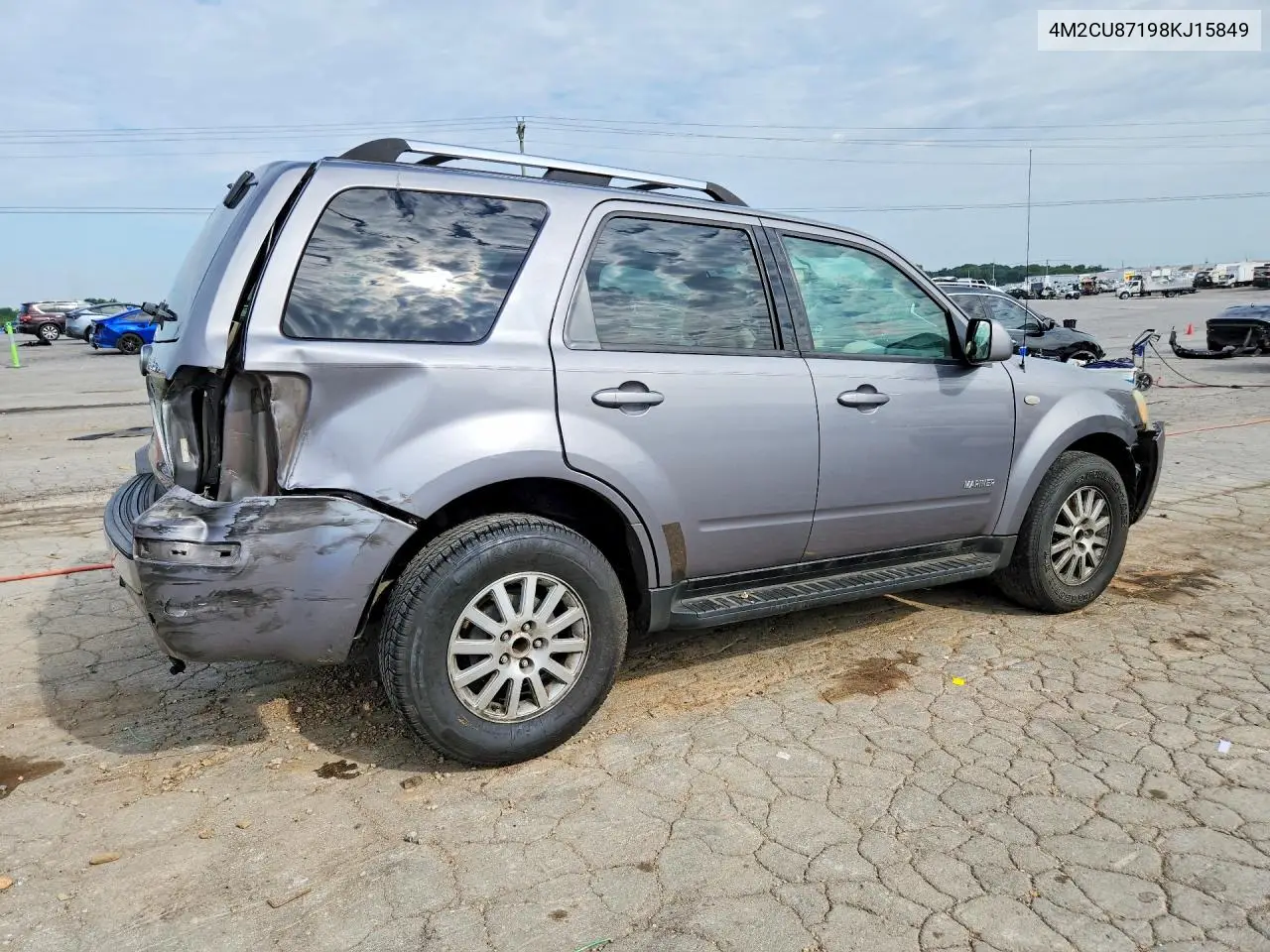 2008 Mercury Mariner Premier VIN: 4M2CU87198KJ15849 Lot: 85634345