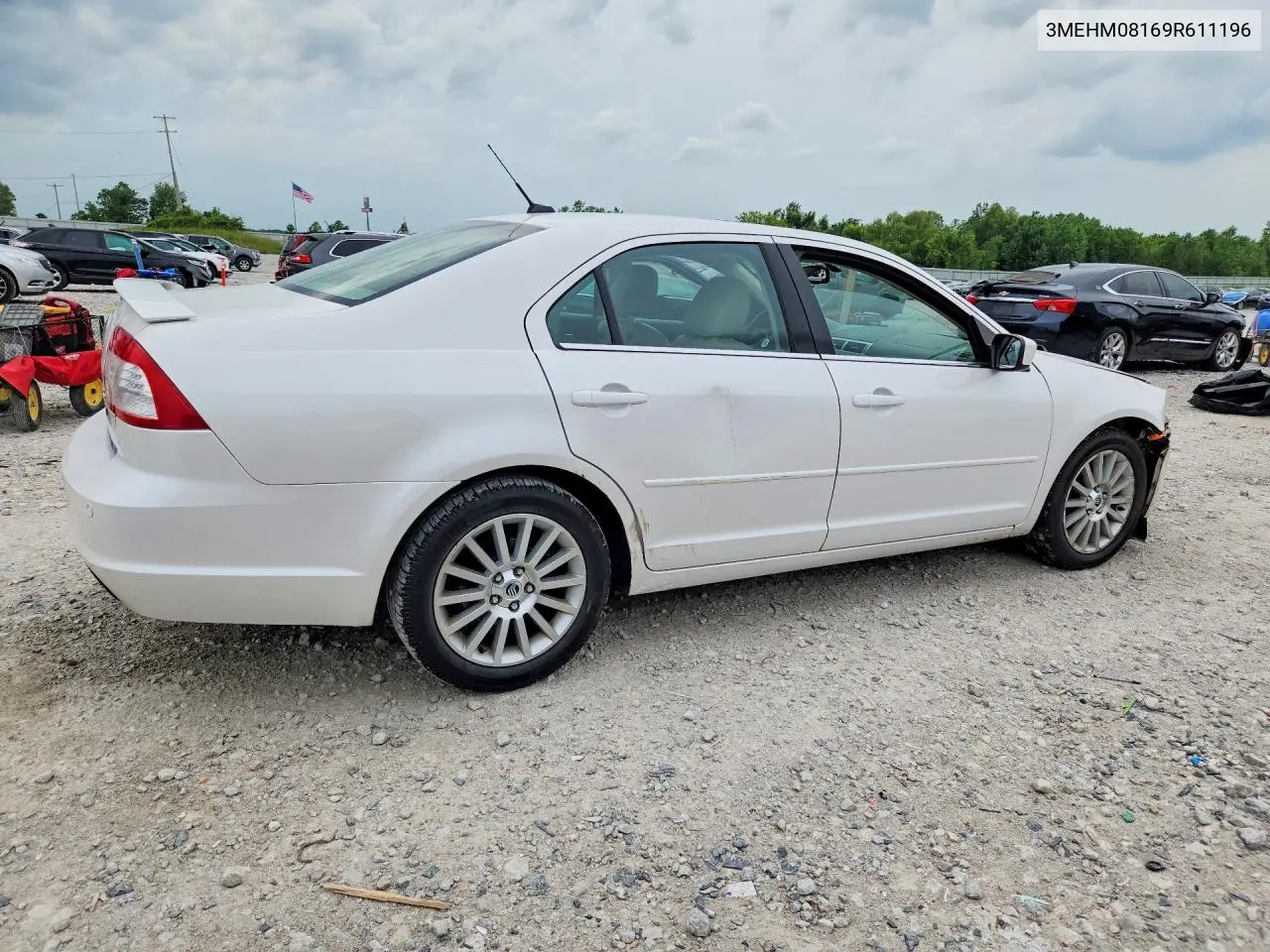 2009 Mercury Milan Premier VIN: 3MEHM08169R611196 Lot: 56481476