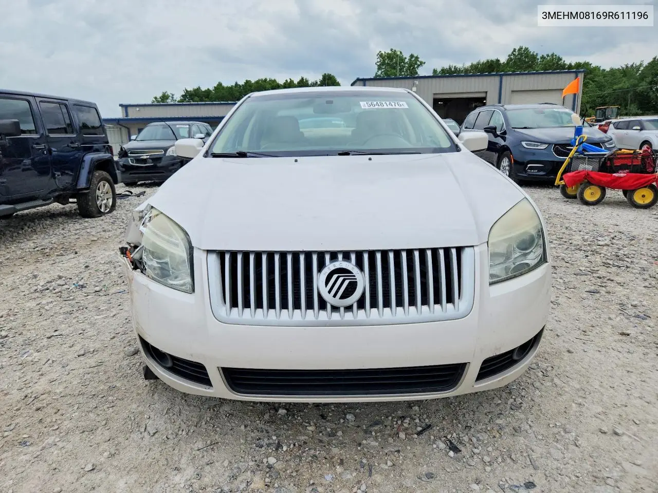 2009 Mercury Milan Premier VIN: 3MEHM08169R611196 Lot: 56481476