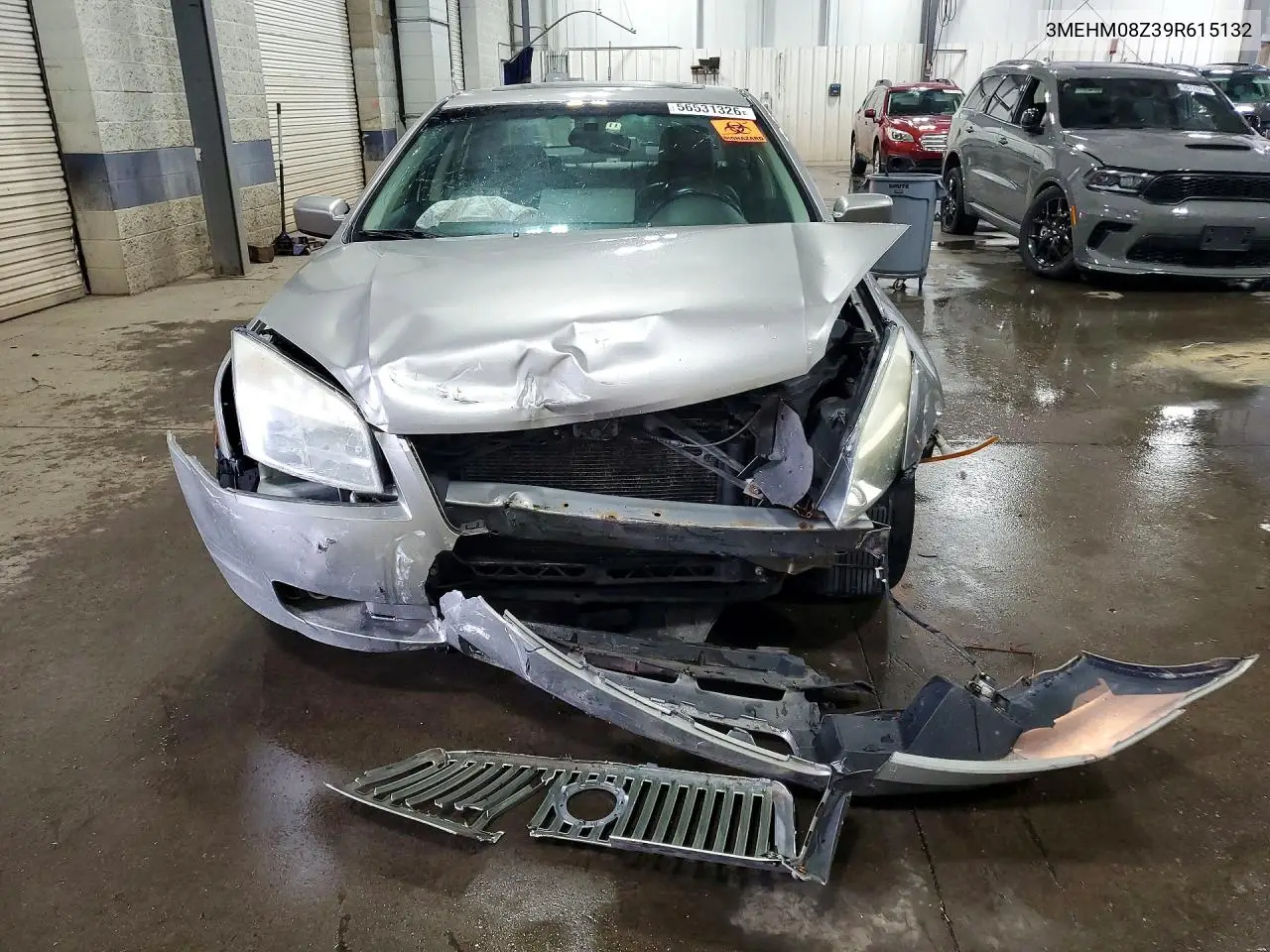 2009 Mercury Milan Premier VIN: 3MEHM08Z39R615132 Lot: 56531326