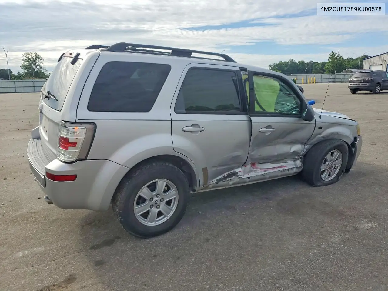 2009 Mercury Mariner VIN: 4M2CU81789KJ00578 Lot: 57206236
