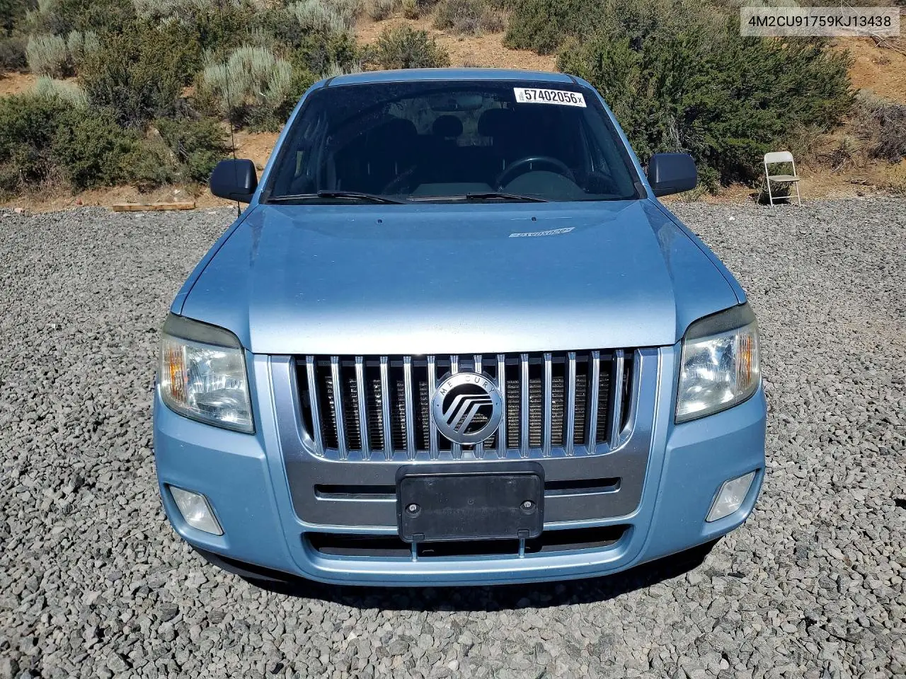 2009 Mercury Mariner VIN: 4M2CU91759KJ13438 Lot: 57402056