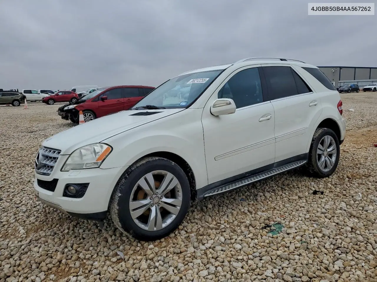 4JGBB5GB4AA567262 2010 Mercury Ml350