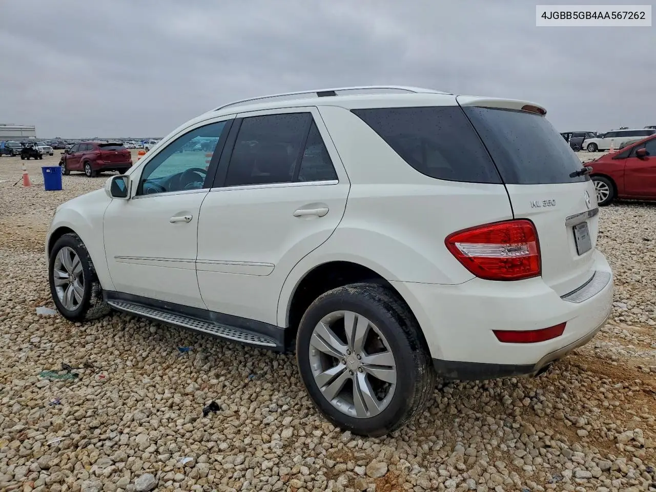 4JGBB5GB4AA567262 2010 Mercury Ml350