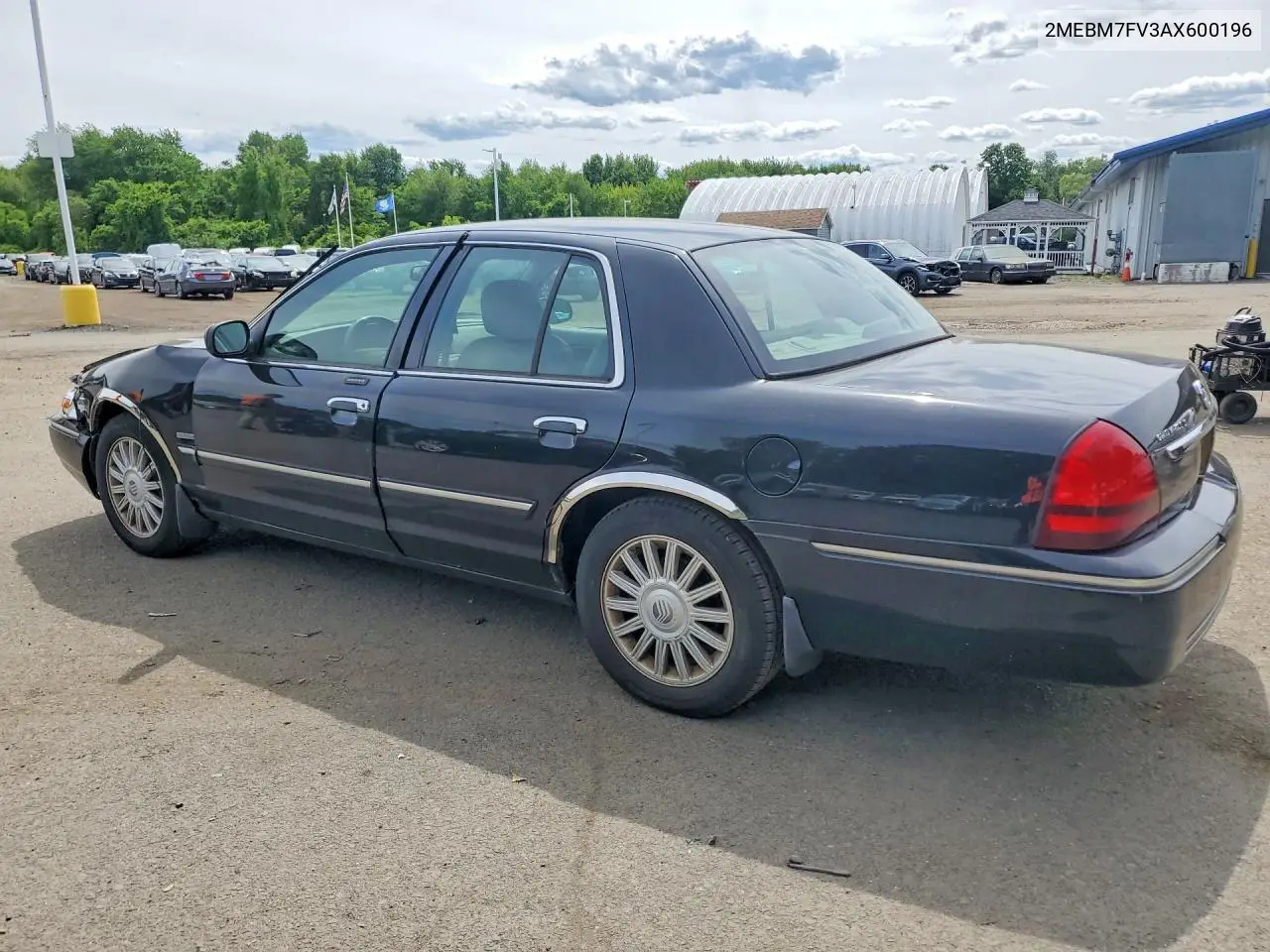2010 Mercury Grand Marquis Ls VIN: 2MEBM7FV3AX600196 Lot: 55799806