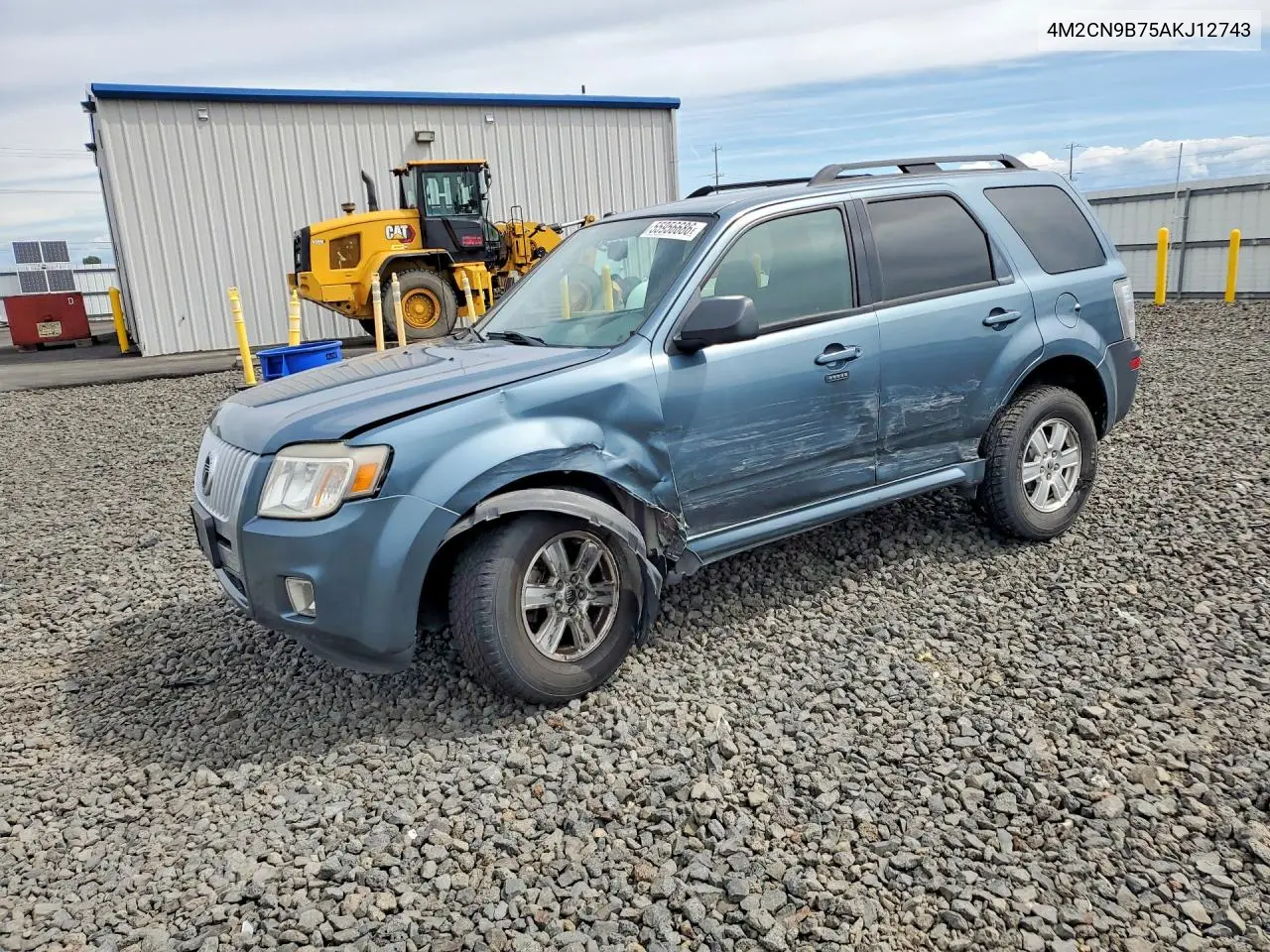 2010 Mercury Mariner VIN: 4M2CN9B75AKJ12743 Lot: 55956686
