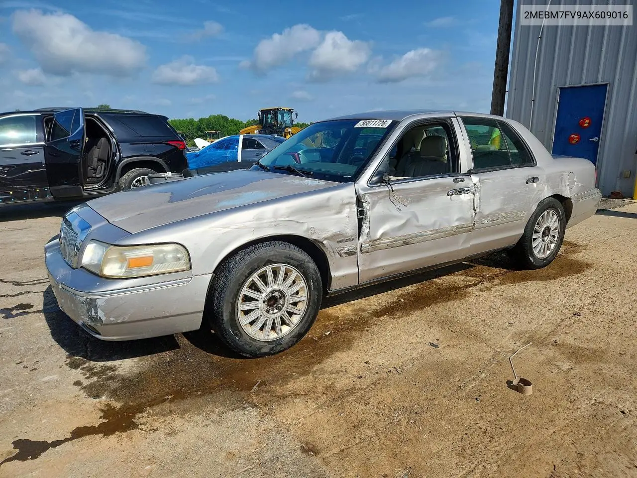 2010 Mercury Grand Marquis Ls VIN: 2MEBM7FV9AX609016 Lot: 56811726