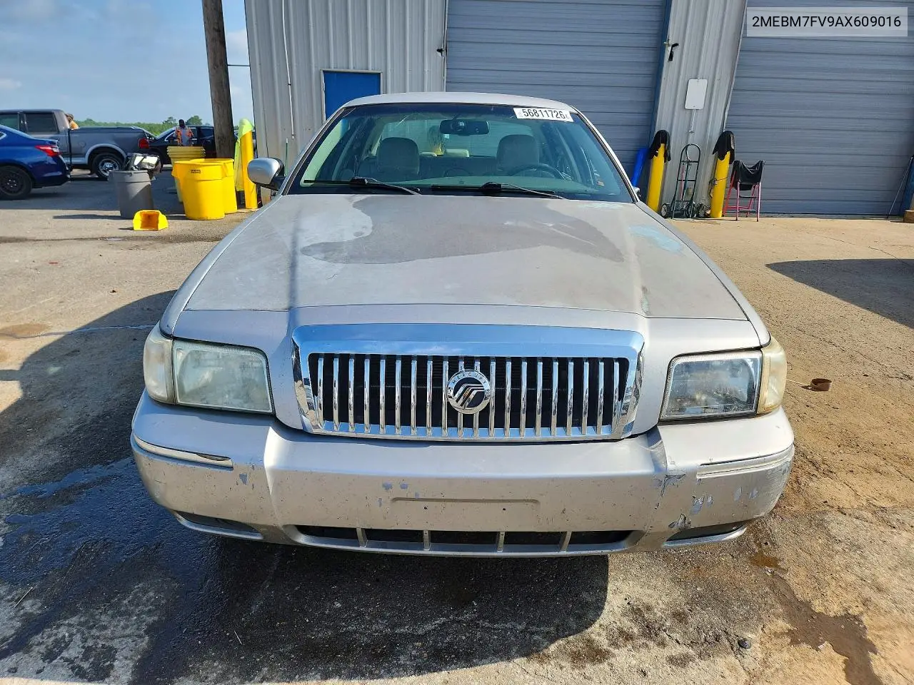 2010 Mercury Grand Marquis Ls VIN: 2MEBM7FV9AX609016 Lot: 56811726