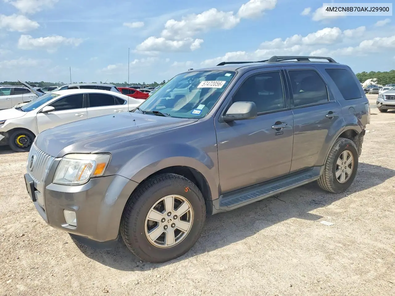 2010 Mercury Mariner VIN: 4M2CN8B70AKJ29900 Lot: 57472056