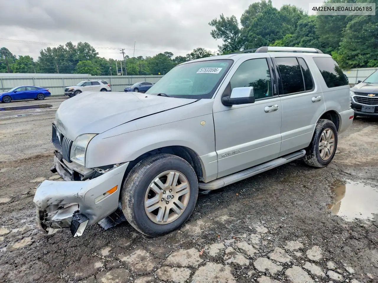 2010 Mercury Mountaineer Premier VIN: 4M2EN4JE0AUJ06185 Lot: 57533596