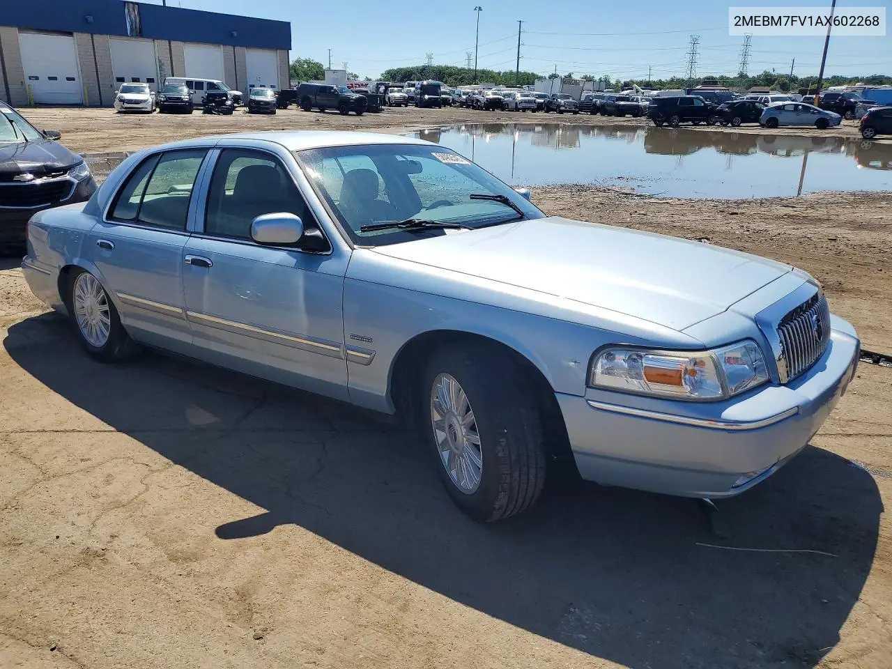 2010 Mercury Grand Marquis Ls VIN: 2MEBM7FV1AX602268 Lot: 58482546