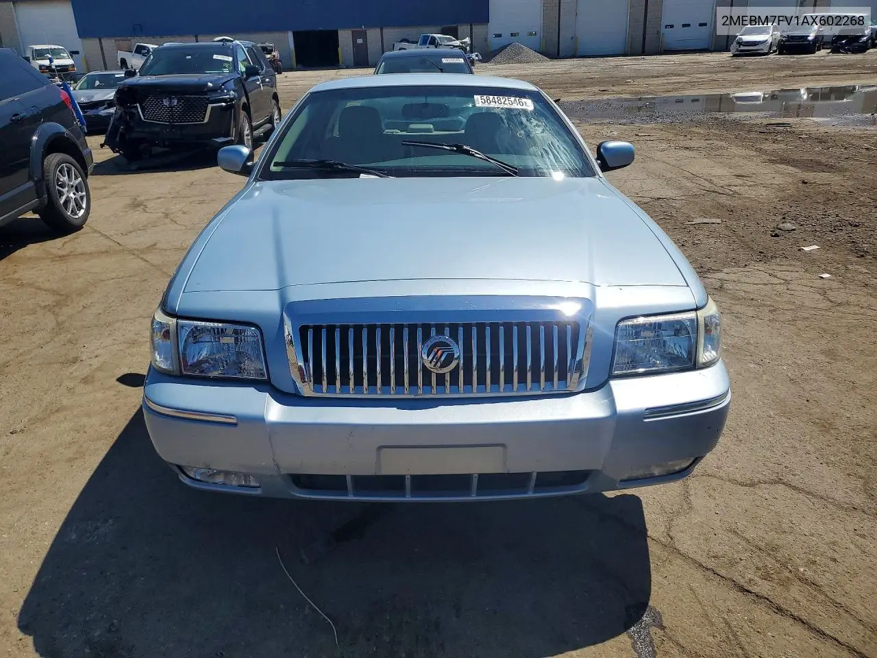 2010 Mercury Grand Marquis Ls VIN: 2MEBM7FV1AX602268 Lot: 58482546