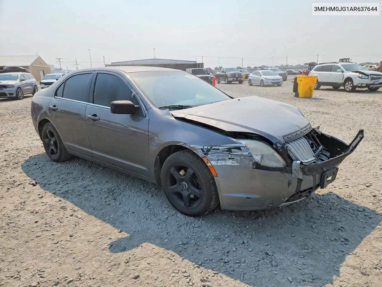 2010 Mercury Milan Premier VIN: 3MEHM0JG1AR637644 Lot: 59980636