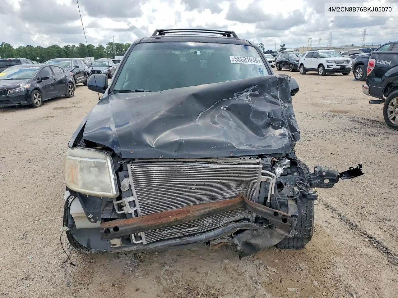 2011 Mercury Mariner VIN: 4M2CN8B76BKJ05070 Lot: 55631946