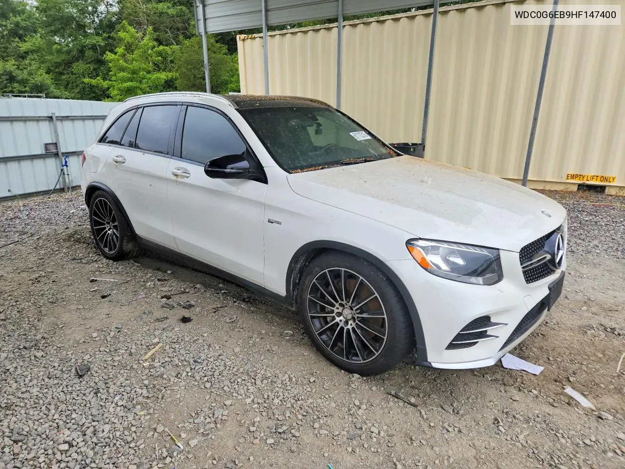 2017 Mercury Glc VIN: WDC0G6EB9HF147400 Lot: 61112316