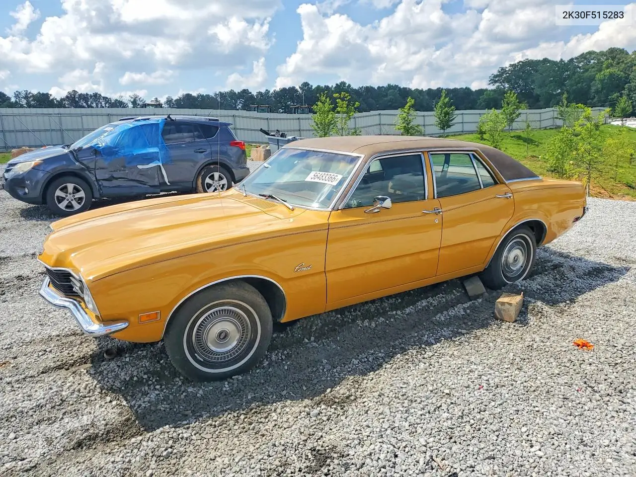 1972 Mercury Comet VIN: 2K30F515283 Lot: 56483366